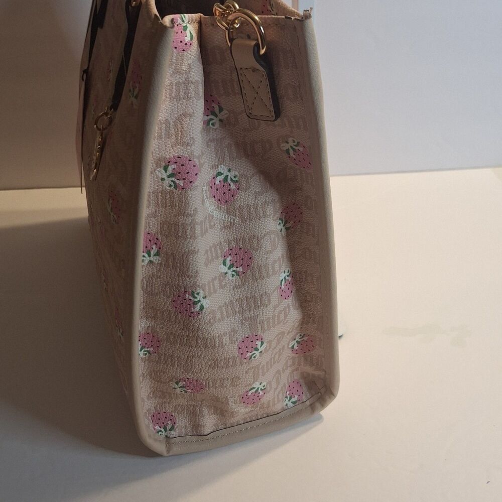 NWT Juicy Couture Berry Sweet Crossbody/Tote Handbag - Picture 5 of 9